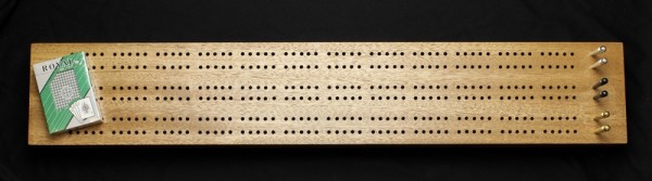 Walnut XL Cribbage Board